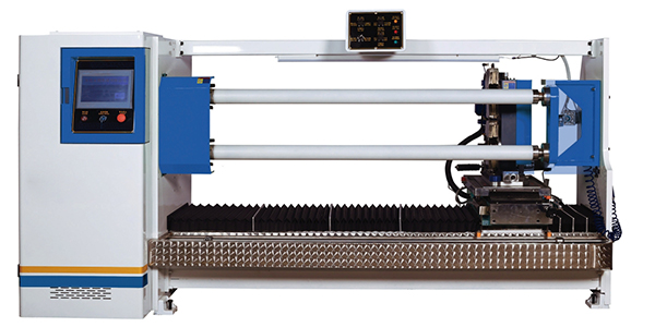 Refendeuse à rouleaux automatique à double arbres JY-1300DC