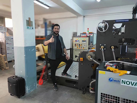 Mise à niveau d'équipements d’enduction sur mesure pour un client russe.